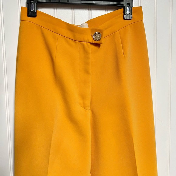 Keepsake Follower Pant Trouser Crepe Size Large L Mustard Yellow - Picture 4 of 9